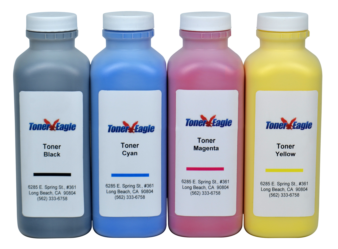 Toner Eagle Re-Manufactured High Yield 4-Color Toner Cartridge Compatible with HP Enterprise M553 M553dh M553dn M553n M553x CF360X CF362X CF363X. CF361X